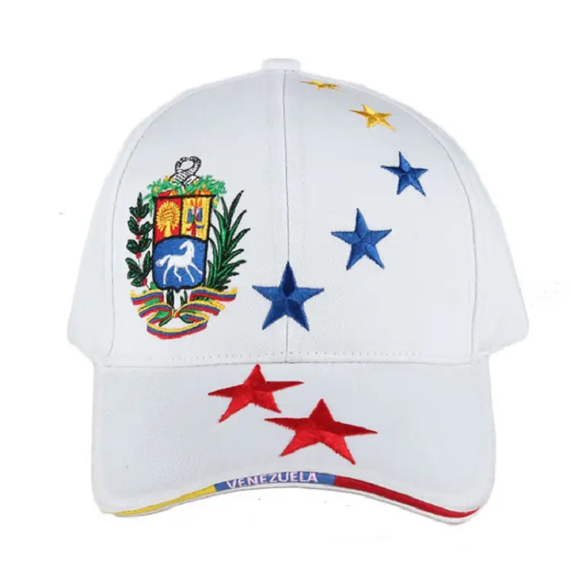 Casquette de baseball à la broderie Venezuela sur mesure