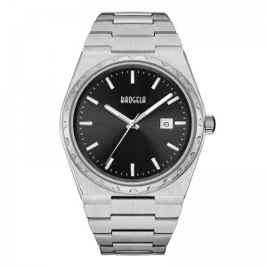 Baogela 40mm Brand All Gold en acier inoxydable en acier inoxydable Men \\\\ Swatch Classic Business 50m Mouvement Japon imperméable Quartz pour hommes 22801