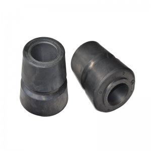 Suspension automobile Sleeve d\'amortissement en caoutchoucnoir