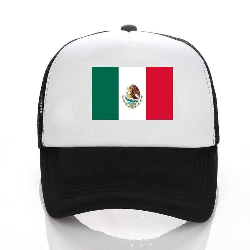 Baseball Cap Mexico Print Print Dada Hat Femmes Men Snapback Fashion Hip Hop Travel et loisirs Trumpur de sport extérieur