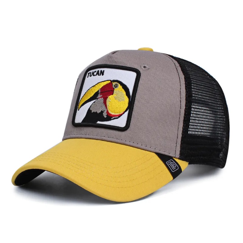 Amazon Amazon Hotsale Animal Trucker Amazon Hotsale Camier 3D broderie Caps de baseball personnalisés