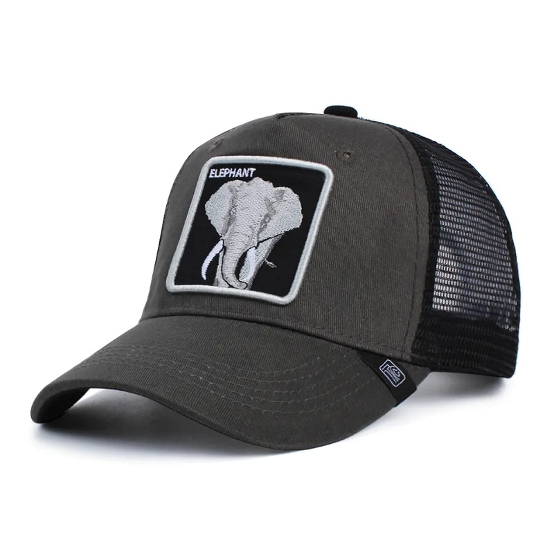 Amazon Amazon Hotsale Animal Trucker Amazon Hotsale Camier 3D broderie Caps de baseball personnalisés