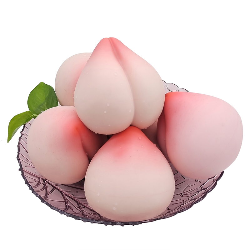 Vente chaude Peach Silicone Vagin Masturbation Cup Adults Toys Sex Toys Fournisseur Masturateur masculin automatique Automatique