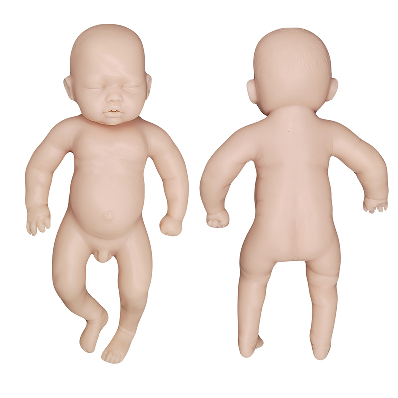 Doll de renaissance à haute simulation Le matériau en silicone Reborn bébé endormi Silicone Reborn Doll réaliste (pré-make-up)