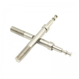 Usinage CNC de vis longues en forme de parties médicales