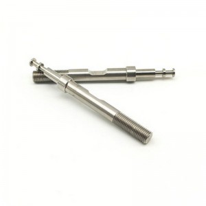 Usinage CNC de vis longues en forme de parties médicales