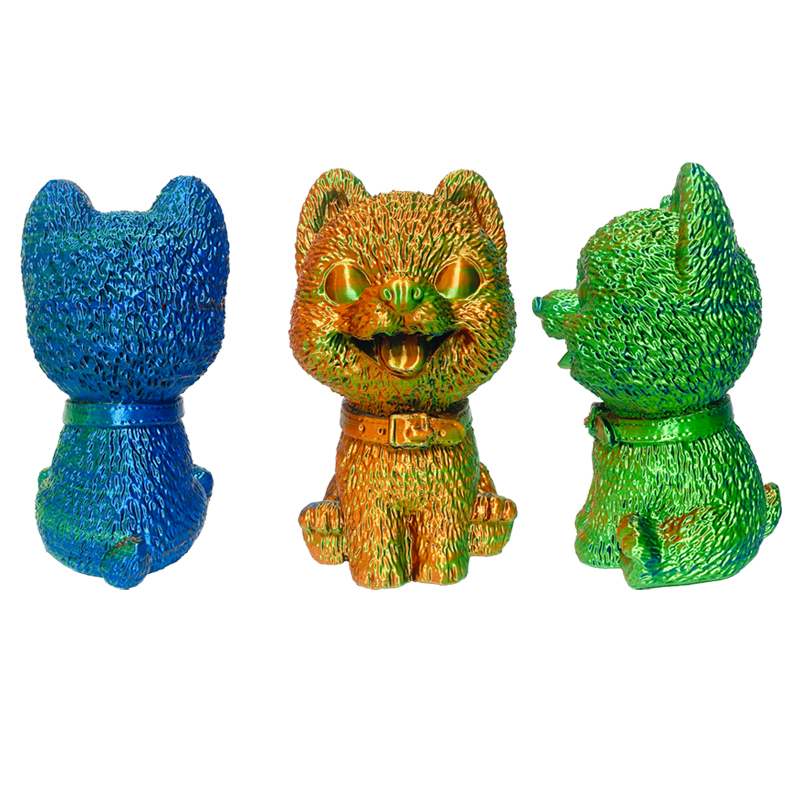Pinrui Silk Triple Colors in Filament Dual Color Silk Filament pour l'imprimante 3D