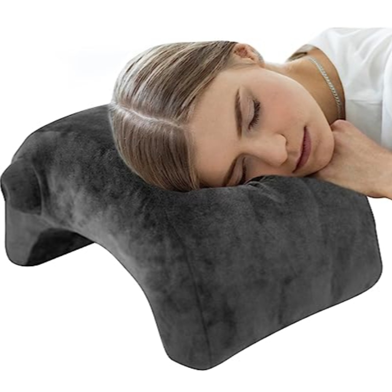 Oreiller de voyage pour l'oreiller de bureau d'avion pour la sieste dans les vols de travail