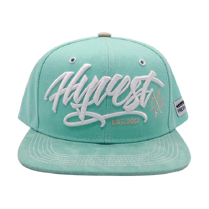 Caps de chapeaux Snapback à 100% acryliques personnalisés en acrylique