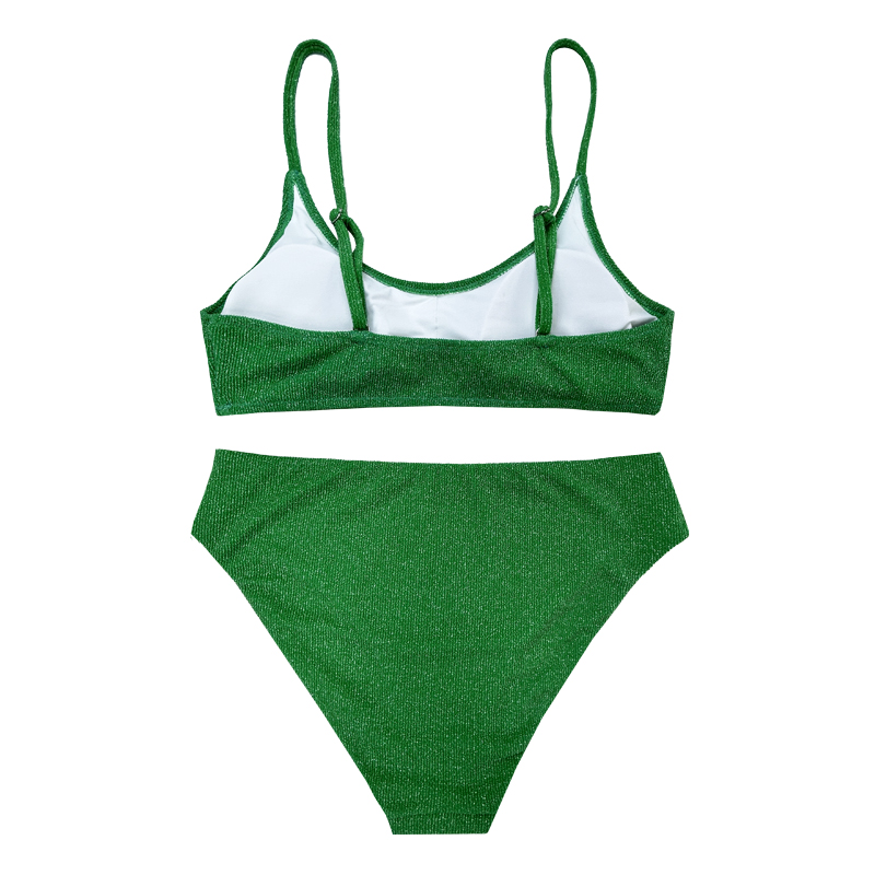 Sling Split Swimsuits en forme de U
