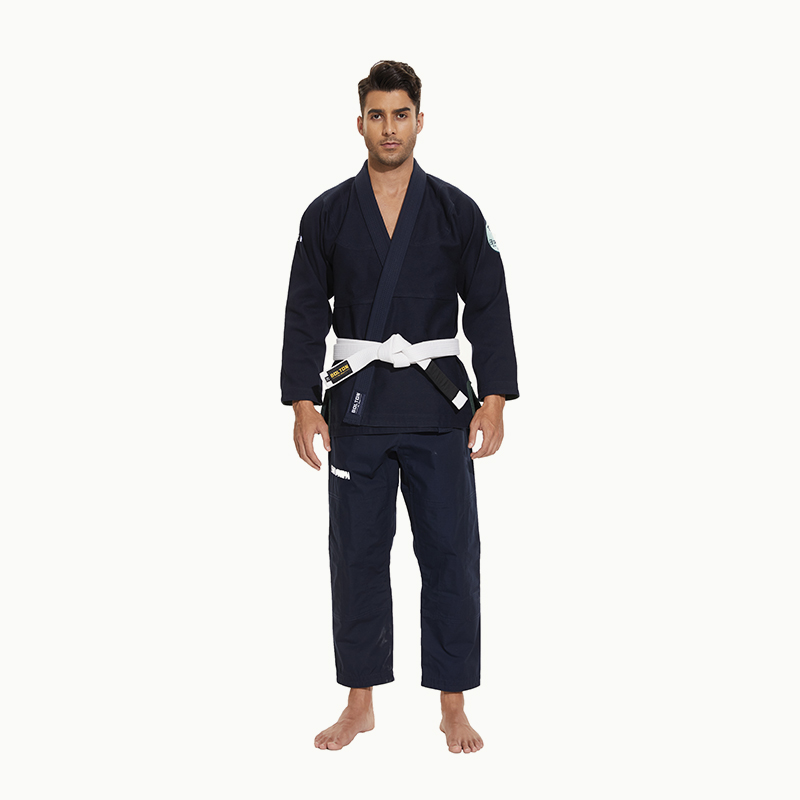 Factory Direct Wholesale Friendly-Friendly Black Uniform Judo-Gi Judo GI Brazilian Jiu Jitsu Gi avec tissu respirant