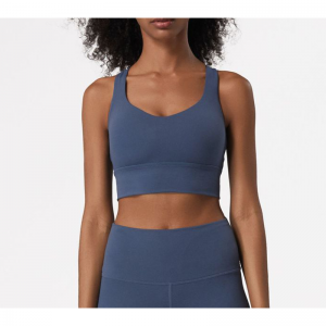 Soutien-gorge de sport rembourré de taille plus taille