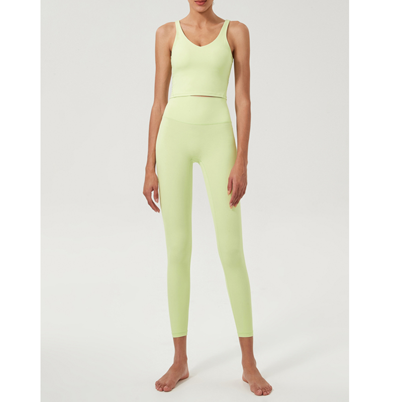 Ensemble de yoga à forme en U rembourrés