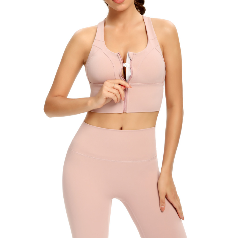 Ensemble de yoga croisé sans couture