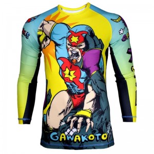 Soft Spandex Jiu Jiu Gi Rash Guard pour femme, Garde éruption durable pour l\'homme