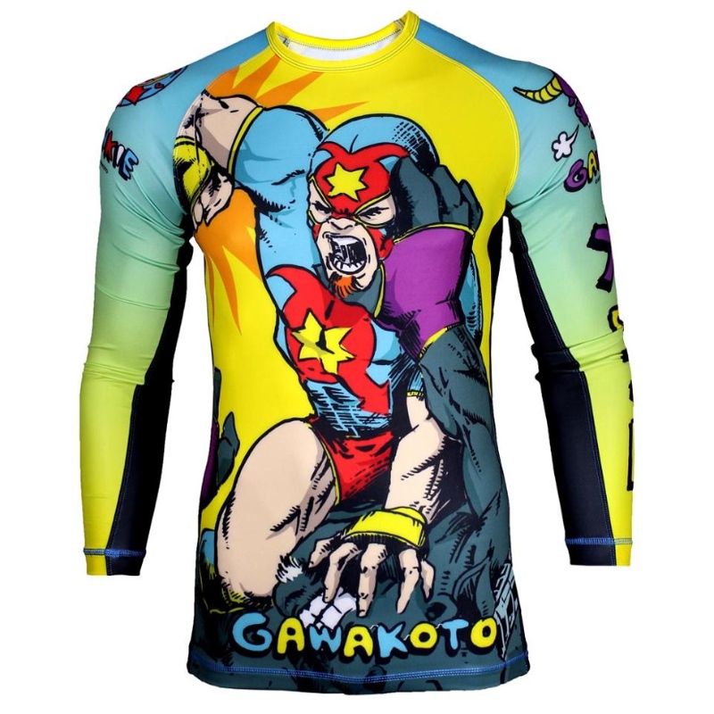 Soft Spandex Jiu Jiu Gi Rash Guard pour femme, Garde éruption durable pour l'homme