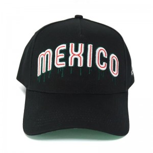 Broderie 3D Cotton Cotton Cotton Structurée un cadre Baseball Hat 5 Panel Sport Baseball Chapeaux pour hommes Femmes