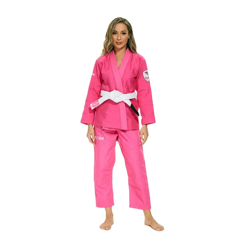 Expédition rapide Jiu Jitsu gi brésilien adapté à la peau, gi à la mode pour les femmes