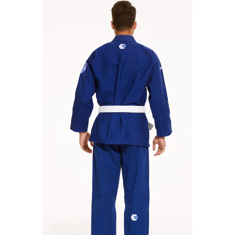 2023 Fabricant Promotions Tissu respirant durable de haute qualité BJJ Kimono, Pakistan BJJ Gi en bleu vif