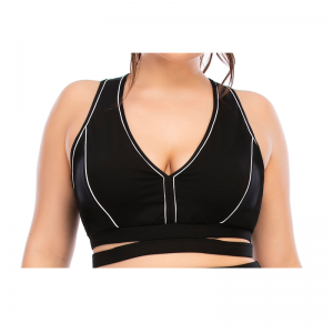 Ensemble de yoga de poche imprimé Zipper