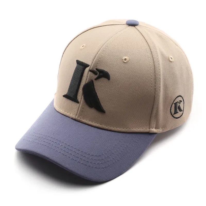 Luxury 3D brodé 6 Panneau papa chapeau de baseball Baseball Baseball Hats Cap