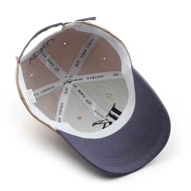Luxury 3D brodé 6 Panneau papa chapeau de baseball Baseball Baseball Hats Cap