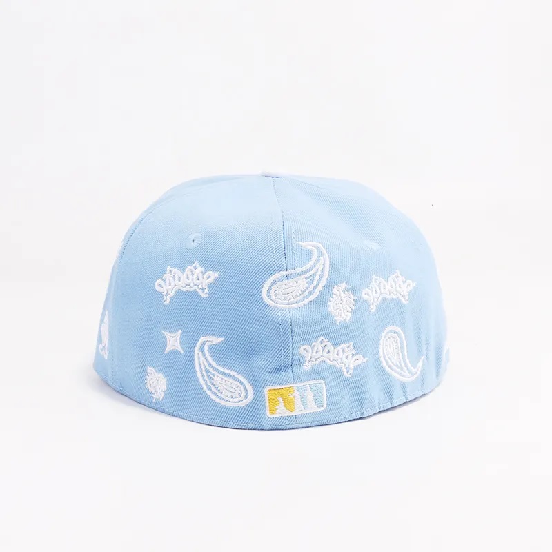 Chapeaux Snapback sur mesure en gros Noir 100% Hip Hop Cap Hap Hat Snapback Hat de bill Flat Bill Hats