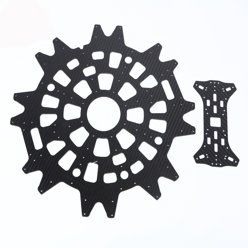 Pièces de fibre de carbone CNC personnalisées Produits en fibre de carbone