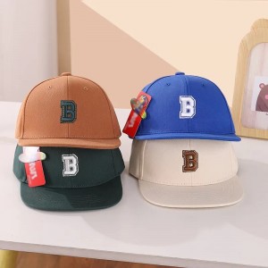 La scène sportive Unisexe Custom Logo Baseball Cap pour tout-petit Kids Ball Cap Vintage Snapback Cap