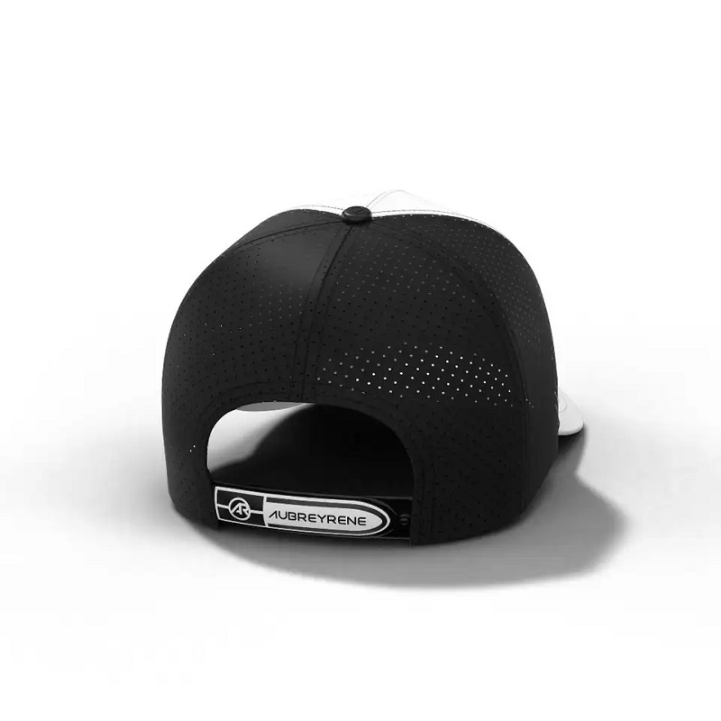 Nouveau design camionneur de mode Chapeur de camionneur personnalisé Patch respirant 5 panneau de baseball courbé courbé avec corde