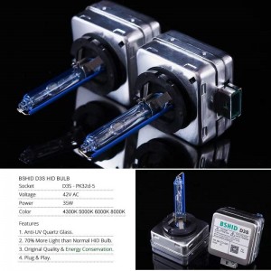 Bulbe de xénon de voiture D3S