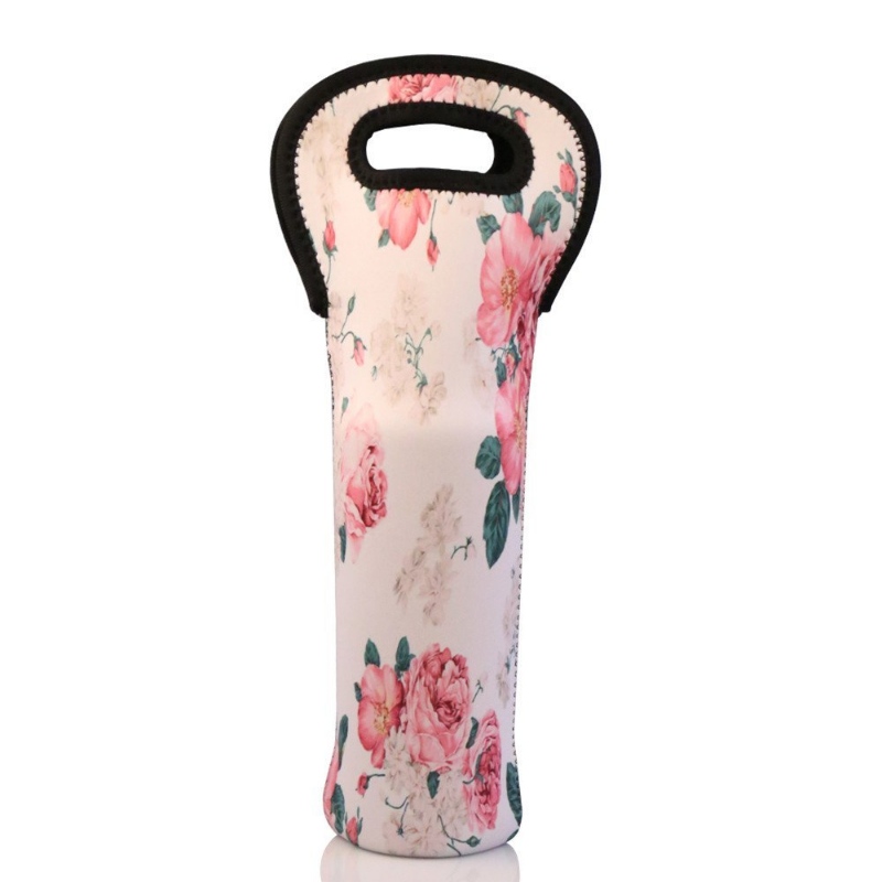 2023 Sublimation Néoprène Champagne Color Single Single Red Wine Tote Sac Hot Water Bottle Holders