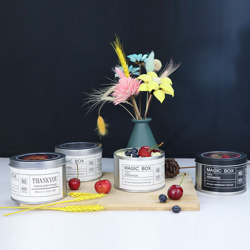 Boîte à gâteau de mousse ronde Factory en gros peut être une boîte d'emballage alimentaire personnalisée