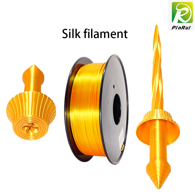 Imprimante 3D Pinrui 3D filament de la soie de soie 1,75 mm pour imprimante 3D