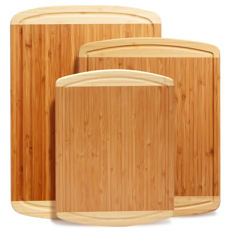 Planches de coupe en bois en bambou