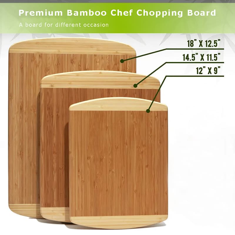 Planches de coupe en bois en bambou