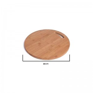 Bloc de coupe rond en bambou