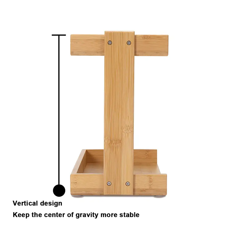 Rack de coin de la table de salle de bain