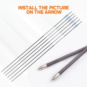 Bullet d\'insertion de 100 grains pour les flèches de carbone ID4.2 mm