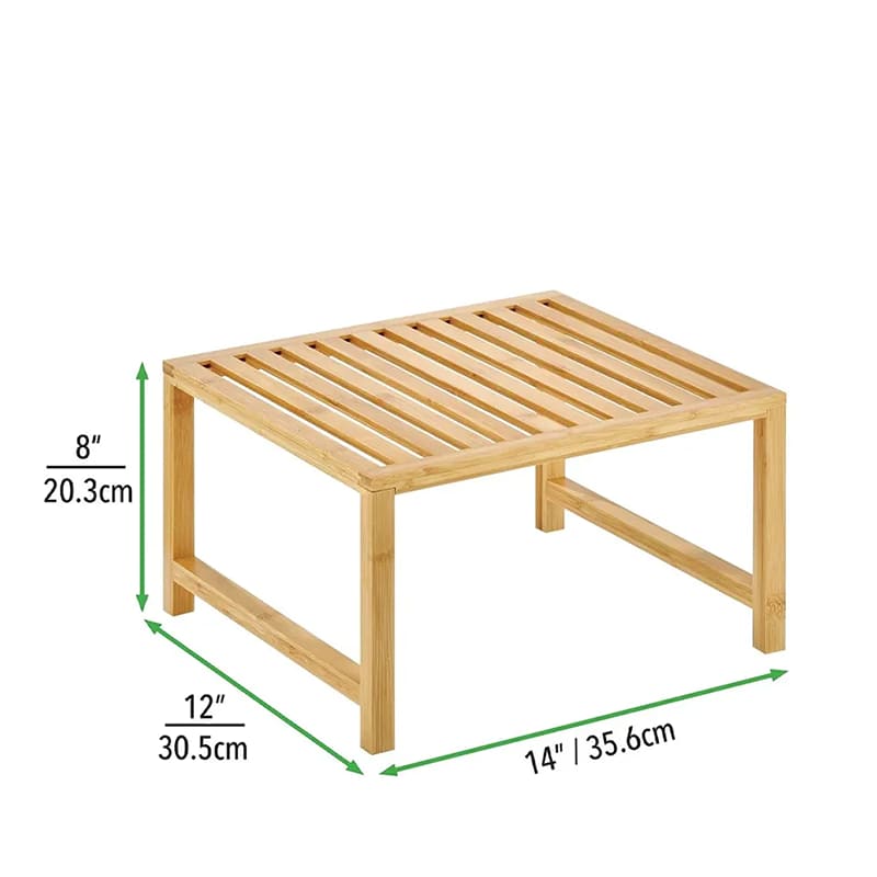 Étagère en bambou