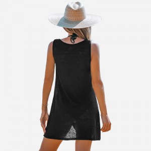 Tricot twist-hem top