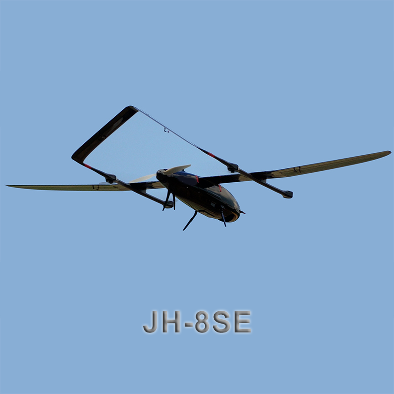 Jh-8se long endurance evtol uav wing electric uav