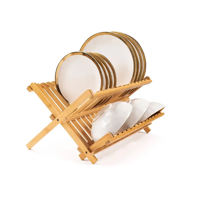 Rack de séchage à plat en bambou