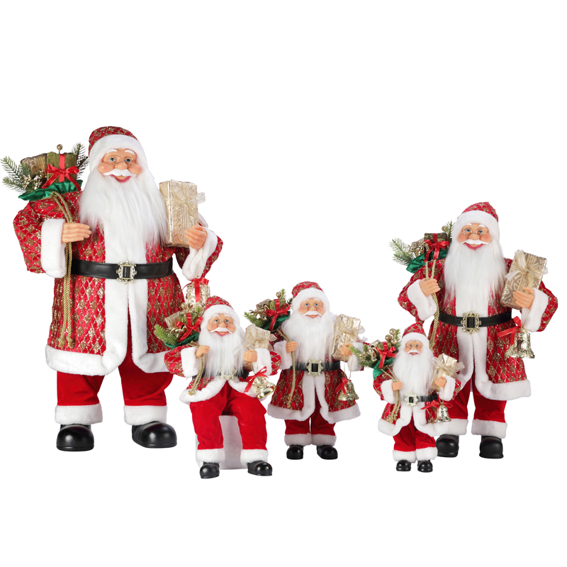 T24-Z009 30 ~ 110cm de Noël du Père Noël Claus