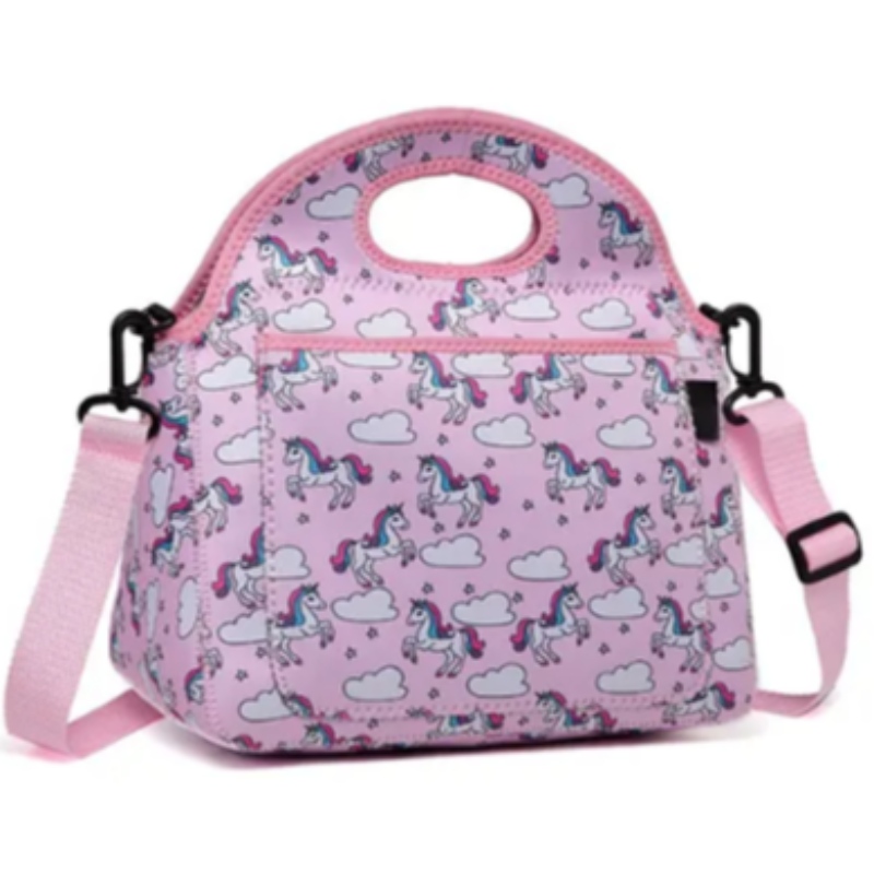 Promotion animale personnalisée fourre-tout pour le déjeuner ennéoprène sac de transport sacs isolés pour enfants avec un pique-nique de logo imprimé