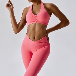 SC1063 Sport Set Set Fitness Gym Yoga Wear Suits Tracksuis Fitness Yoga Wear Gym Femme Set