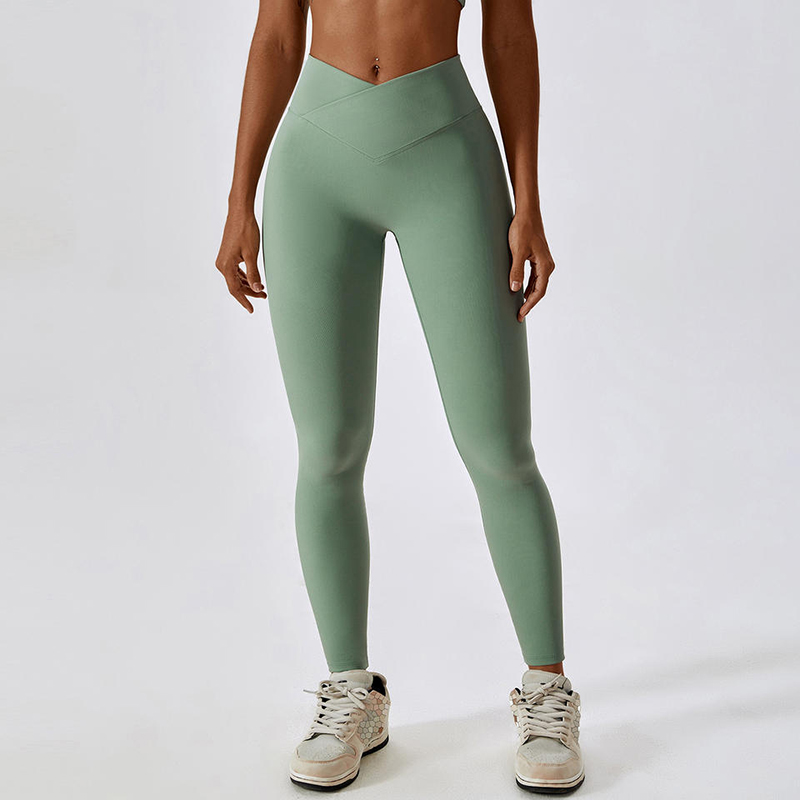 SC10103 Le legging de fesses solides sans couture Sports Sports Pantalons de yoga évasé Leggings Flare Butt Flare