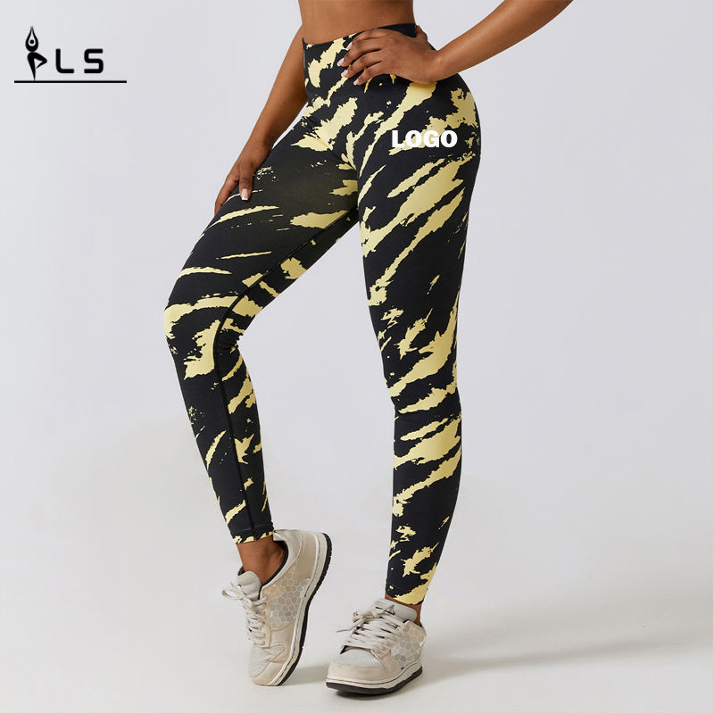 SC10111 SEACHOPESS SEAU SEMMES FEMMES Femmes Yoga Leggings Femininas Sports Yoga Pantal