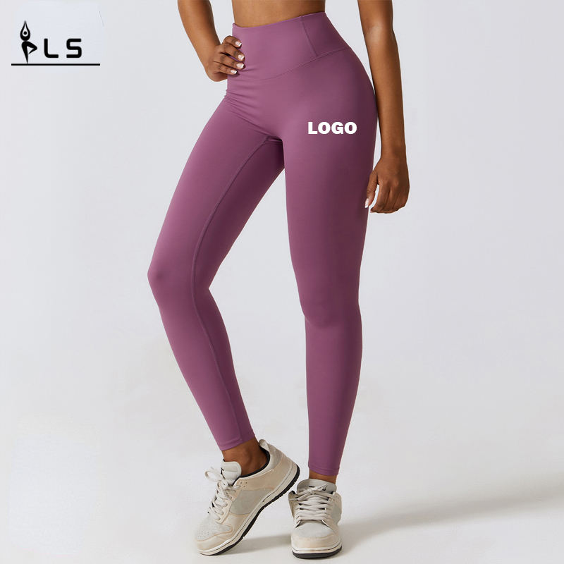 SC101111 Leggings extensibles à quatre voies pour femmes 2023 V Back Fitness Gym porter des vêtements de yoga Pantalons Leggings