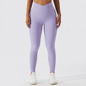 SC10124 Soule d\'assistant de butin sans couture vendant un pantalon de legging à prix compétitif pour la compression femme haute leggings épais